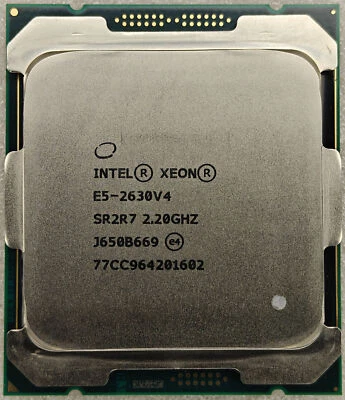 Intel Xeon E5-2630 V4 SR2R7 Ten-Core 2.2GHz/25M Socket LGA2011-3 Processor CPU - Image 1 of 2