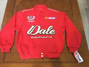Vintage NASCAR Dale Earnhardt Jr  Racing Jacket NWT Youth Medium Chase New