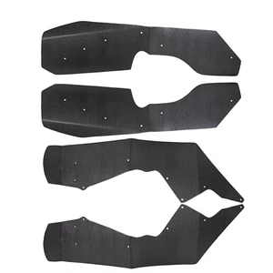 Fender Flares / Extensions Black Plastic For 2009-2014 Polaris RZR 800 - Picture 1 of 13