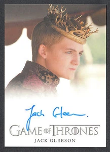 Autografo Jack Gleeson Game of Thrones Batman Begins Shrooms autografo - Foto 1 di 1