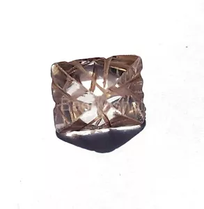 Lab Grown 7 Ct Certified Raw Diamond CVD Loose Colorless FL-Clarity Gemstone 25S - Picture 1 of 15