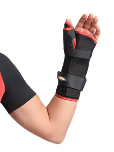 Férula de muñeca MAXAR con pulgar secuestrado - espuma perforada y transpirable - Imagen 1 de 4