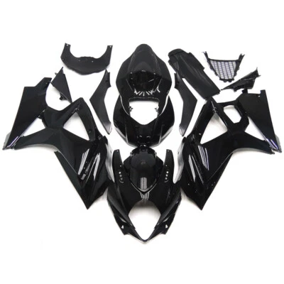 Black Full Bodywork Fairings Kit for Suzuki GSXR1000 K7 2007 2008 ABS Plastic Foto 1 de 4