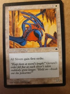 Talon Sliver MTG Tempest Magic The Gathering 1997 White PLAYED BULK DISCOUNT - Bild 1 von 1