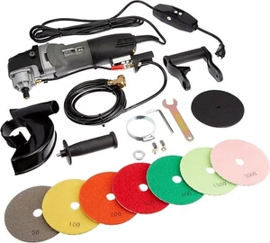 Hardin VSP5 (HWV5GRIN) Wet Grinder - 5 in. 700-3000 RPM w/ Polishing Pad Set - Picture 1 of 3
