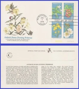 USA3 #1783-86 U/A FLEETWOOD 5 FDC PB4 Endangered Flora - Picture 1 of 1