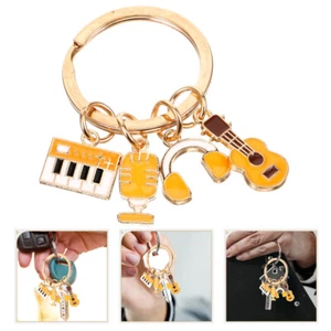 Music Keychain Pendant Keychain Purse Charm Pendant Chain Gift Party Favor - Picture 1 of 12
