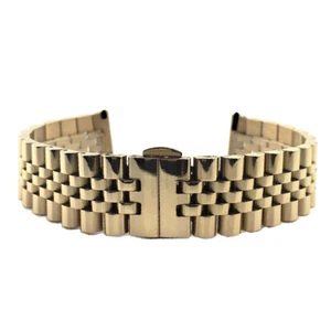Jubilee 16mm-22mm Metal Bracelet Stainless Steel Polishing Watch Band Strap - Picture 1 of 13