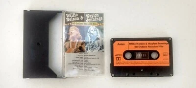 Willie Nelson & Waylon Jennings Cassette Tape 20 Outlaw Reunion Hits Astan 40020 - Image 1 of 2