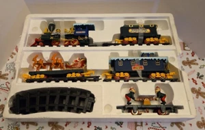 Nordpol Weihnachten Magic Express animierter Musikzug Set - Bild 1 von 7