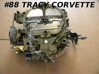 1979 79 Corvette 10759216 Rochester Rebuilt Q-Jet Carb L48 Auto Trans w/Air Cond - Image 1 of 4