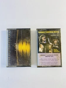Credence Clearwater Revival Greatest Hits & Credence Gold Cassette Tapes - Picture 1 of 9