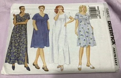 Butterick 6601 Muumuu Style Dress Sewing Pattern Plus Size 28W- 30W- 32W Uncut - Image 1 of 4
