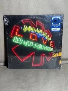 Red Hot Chili Peppers Unlimited Love - 2 LP Walmart Exclusive Sky Blue Vinyl New - Picture 1 of 2