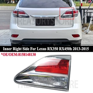Rear Right Passenger For Lexus RX450h RX350 13-15 Inner Tail Light Lamp W/O Bulb - Picture 1 of 7