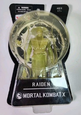 Эксклюзивная фигурка Raiden 2015 Mortal Kombat X Toysrus новая в упаковке Glow Mezco - Изображение 1 из 4