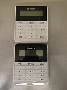Pair of Bosch B915 SDI2 bus compatible Basic Alarm Keypad - Picture 1 of 3