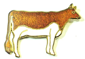 Guernsey Cow Pin Lg sz - Bild 1 von 2