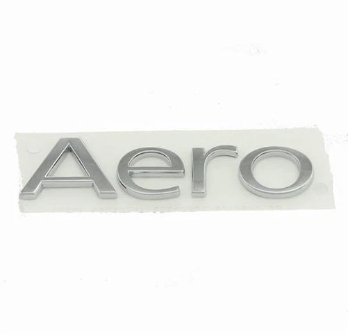 Originale Saab 9-3 Posteriore " Aero " Emblema 2004-2012 Convertible - Nuovo - Immagine 1 di 1