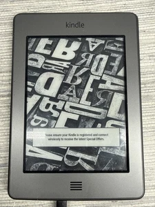 Amazon Kindle Touch 4a generazione 4 GB Wi-Fi 6" eReader (D01200) - Foto 1 di 5