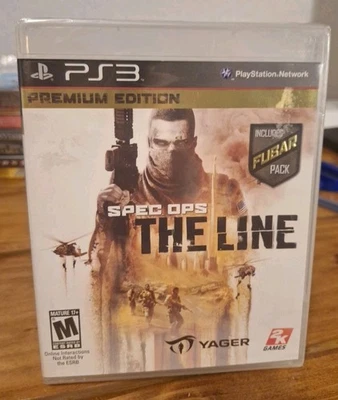 Spec Ops The Line Premium Edition PlayStation 3 PS3 Sealed No Rips Or Tears  - Image 1 of 2