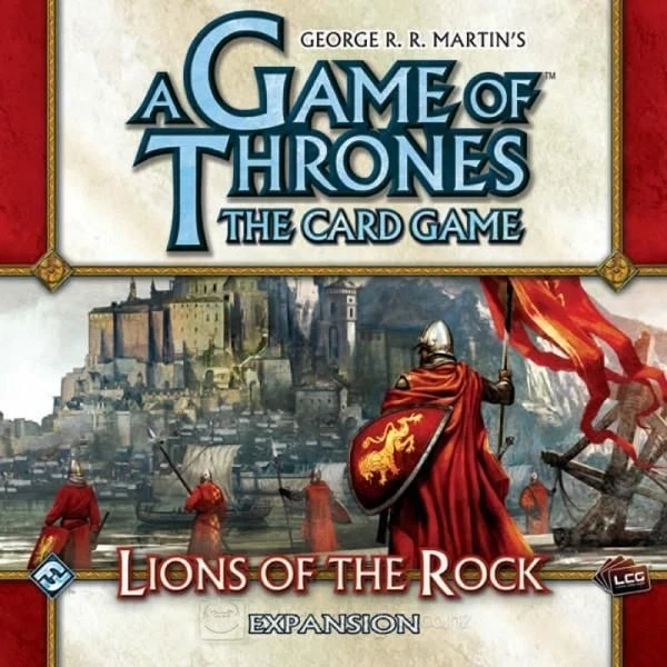 A Game of Thrones The Card Game: Lions of the Rock Expansion, New - Image 1 of 1