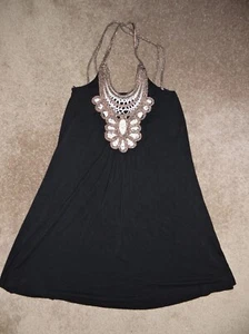 LADIES 10 S REVERSE Brand African inspired T-shirt cotton TOP - Picture 1 of 2