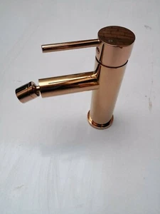 Round Pose gold Bidet Mixer Tap Faucet Aerator bench top mount 2023 - Picture 1 of 6