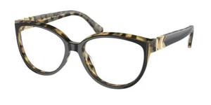 Michael Kors Women's Punta Mita 53mm Black Amber Tort Opticals MK4114-3950-53 - Picture 1 of 1