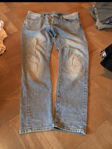 Herren Jeans H&M, Gr. 32/30, skin straight, hellblau - Bild 1 von 4