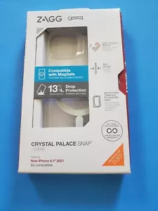 ZAGG Gear4 Crystal Palace Case für MagSafe für Apple iPhone 15/14/13 - Klar - Bild 1 von 4
