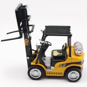 Forklift Truck Toy Construction Vehicle 1:24 Diecast Model Engineering Equipment - Picture 1 of 7