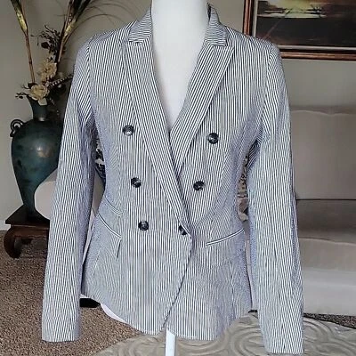 Chaqueta Blazer Banana Republic Para Mujer Rayas Talla US 2 Foto 1 de 4