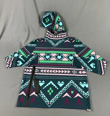 Greyson Cokato Golf Hoodie Pullover Ghostwolf Print Medium Multicolor MSRP $198 - Image 1 of 4
