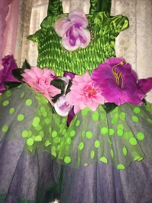 Роскошное платье Green Fairy Blooms размер 3-4 — отличные претенденты - Изображение 1 из 4