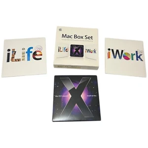 Apple Mac Box Set Mac OS X Leopard, iLife '09, and iWork '09 MB997Z/A - Picture 1 of 5