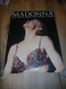 MADONNA - GIRLIE SHOW DOWN UNDER SS ROLLED PROMO POSTER - Bild 1 von 1