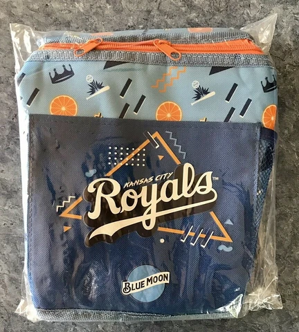Kansas City Royals Blue Moon 6 Pack Soft Travel Cooler SGA 7/3/2021 New Unopened Cover