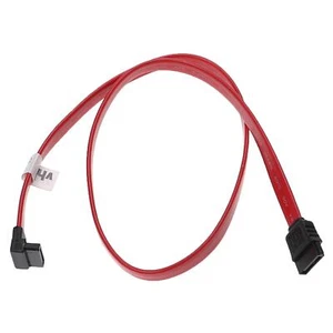 3x SATA III Kabel gerade - 90° gewinkelt für Festplatte, 50 cm - Bild 1 von 3