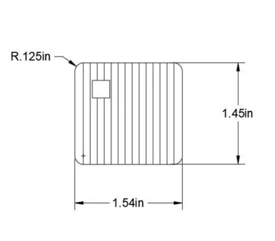Allis-Chalmers Grill 3d Printed Toy Tractor 1/16 Scale Parts - Image 1 of 3