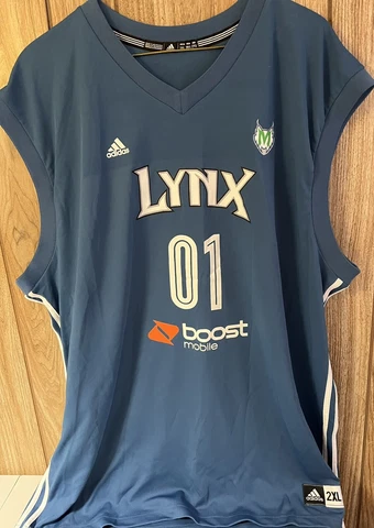 Adidas Minnesota Lynx Stedman 01 Boost Mobile  Jersey 2XL Cover