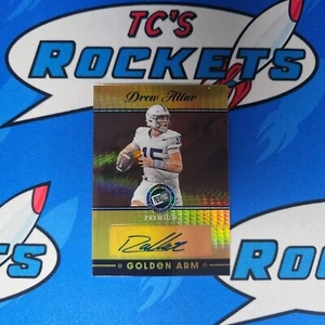 2024 Leaf Press Pass Authentics Premium Brazo Dorado Drew Allar G-DA1 8/25 Automático - Imagen 1 de 3