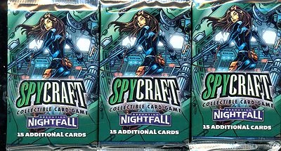 SPY CRAFT CCG 3 BOOSTERS OPERATION NIGHTFALL