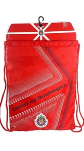 Chivas Authentic Official Licensed Soccer Cinch Bag (Medium, White Arrow) - Picture 1 of 1