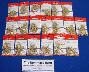 19 packages LOT! --- EAGLE CLAW size 1 BARREL SWIVEL with SAFETY SNAP 01141-001 - Picture 1 of 2