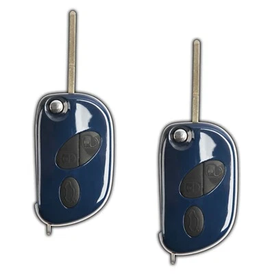 2 Replacement For Maserati GranTurismo Quattroporte Remote Key RX2TRF937 3 Bttn Foto 1 de 3