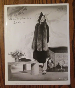 VINTAGE 1937 GAIL PATRICK Auto Signed 8 x 10 Movie Photo ARTISTS AND MODELS - Picture 1 of 3