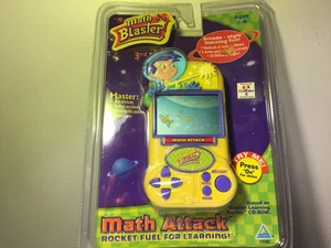 Math Blaster 3rd Grade Handheld Electronic Video Game Ages 7-9 Math Attack NEW - Picture 1 of 8