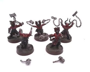Wrathmongers [x5] Blades of Khorne [Warhammer Age of Sigmar] Incomplete - Picture 1 of 2