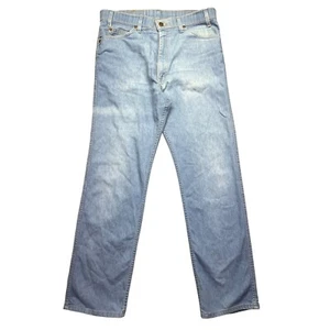 Vintage Levi's Action Jeans Light Wash Denim Straight Leg Men Sz 36 Fits 34" Y2K - Picture 1 of 12